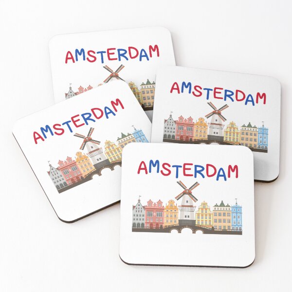 Item preview, I love Amsterdam - T-shirt for travelers designed and sold by TobiasLogic.