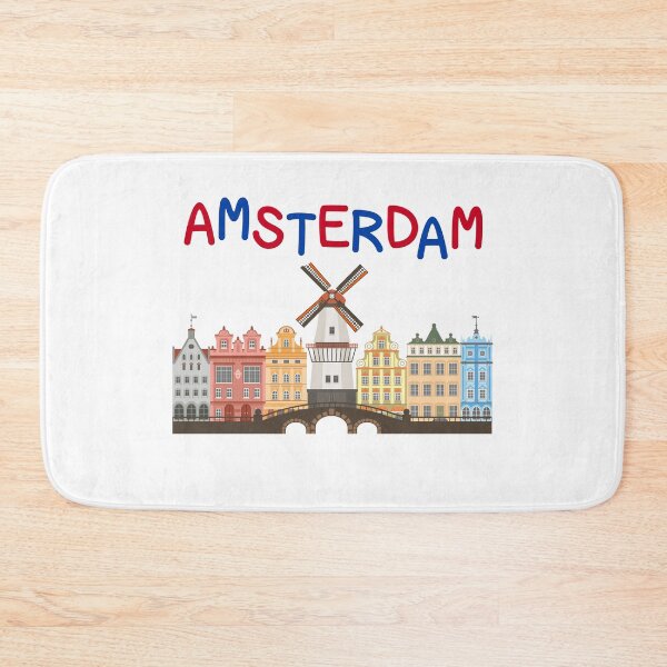 Item preview, Me encanta Ámsterdam - Camiseta para viajeros designed and sold by TobiasLogic.