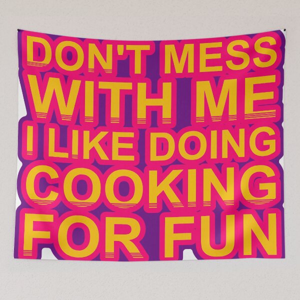 Item preview, Don'T Mess With I Like Doing Cooking For Fun designed and sold by TheIconSmith.