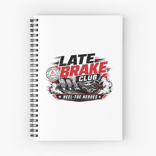 Item preview, Late Brake Club Heel-Toe Heroes Racing Pedals designed and sold by Fenay Designs.