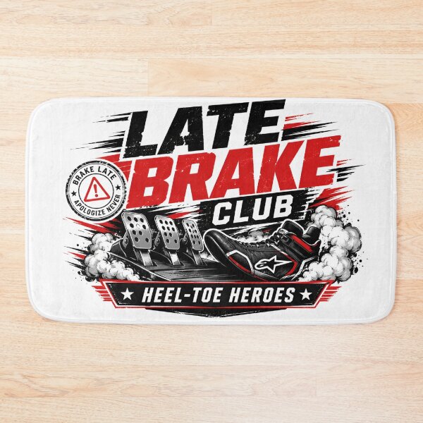 Item preview, Late Brake Club Heel-Toe Heroes Racing Pedals designed and sold by Fenay Designs.