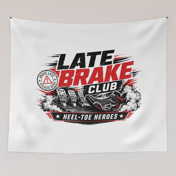 Item preview, Late Brake Club Heel-Toe Heroes Racing Pedals designed and sold by Fenay Designs.