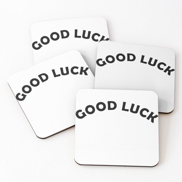 Item preview, Good Luck Positive Vibes | Minimal Motivational Typography Design designed and sold by ruchikadesigns.