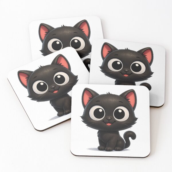 Item preview, Chibi Kitten Big Head | Kawaii Tiny Body Cat designed and sold by PrintCreations9.