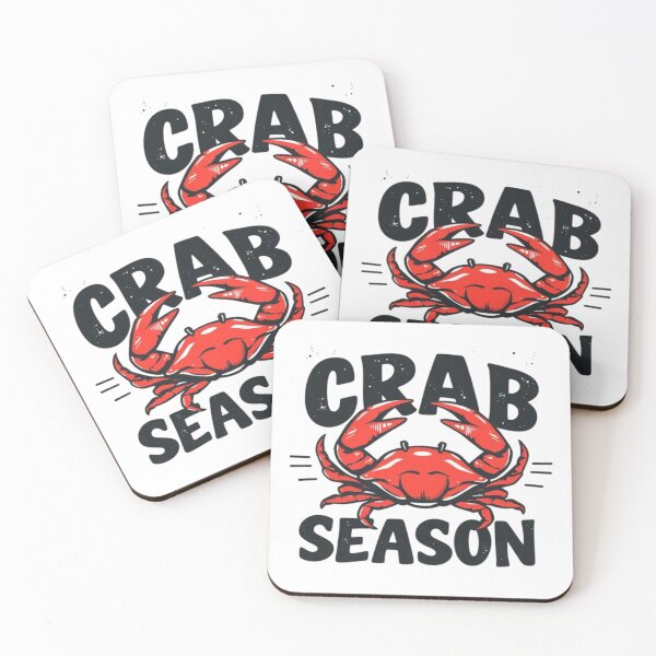 Item preview, Crab Season Crab Sea Food designed and sold by Thread&Fable.