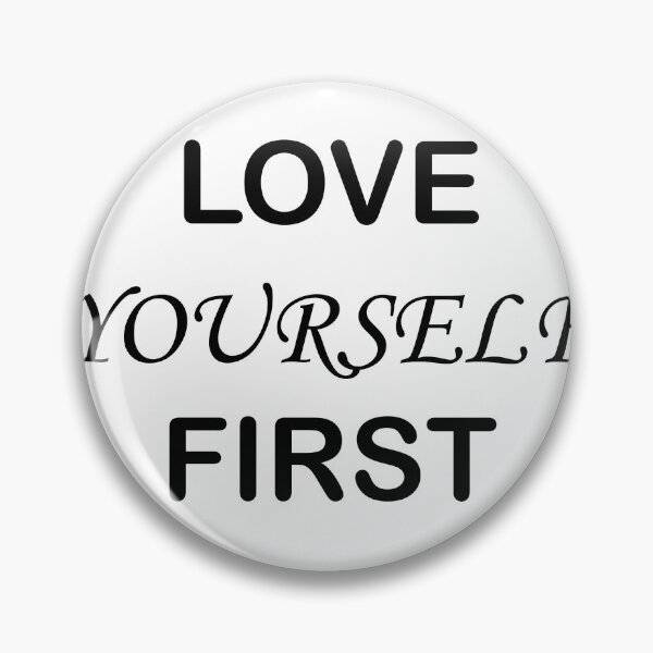 Item preview, Love Yourself First – Positive Self Love Quote designed and sold by ruchikadesigns.