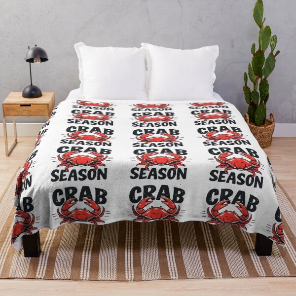 Item preview, Crab Season Crab Sea Food designed and sold by Thread&Fable.
