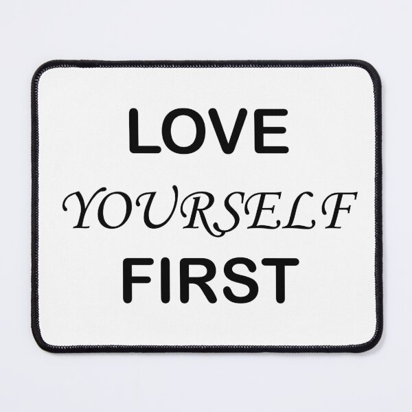 Item preview, Love Yourself First – Positive Self Love Quote designed and sold by ruchikadesigns.
