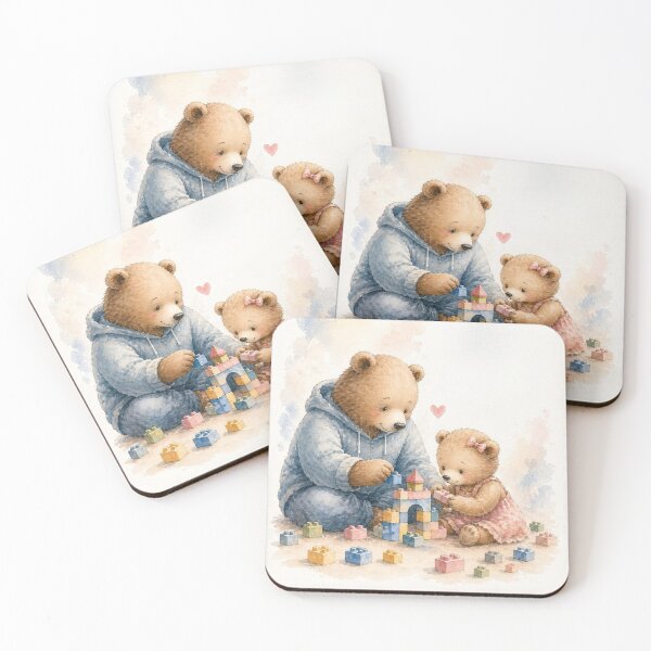 Item preview, You Helped Me Build My World Dad Watercolour | Fathers Day designed and sold by inspired-works.