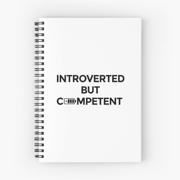 Item preview, Introverted But Competent - Don't Confuse the Two designed and sold by Bebichic.