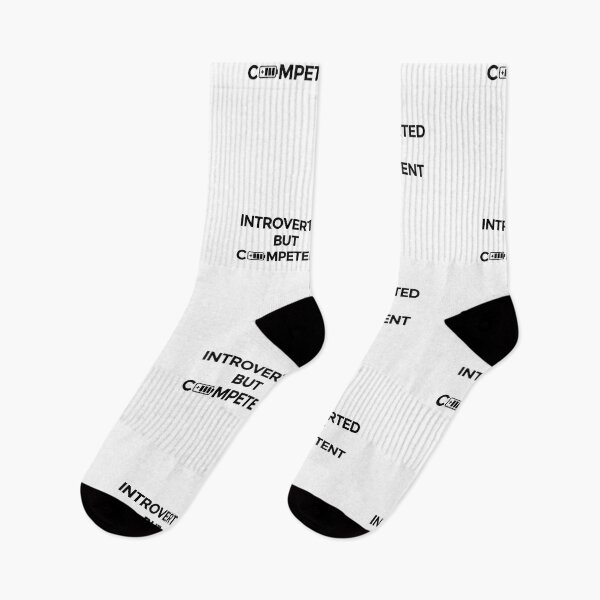 Item preview, Introverted But Competent - Don't Confuse the Two designed and sold by Bebichic.