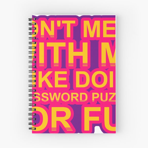 Item preview, Don'T Mess With I Like Doing Crossword Puzzles For Fun designed and sold by TheIconSmith.