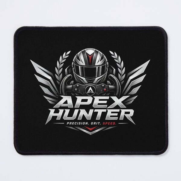 Item preview, Apex Hunter Precision Grit Speed Sim Racing Helmet designed and sold by Fenay Designs.