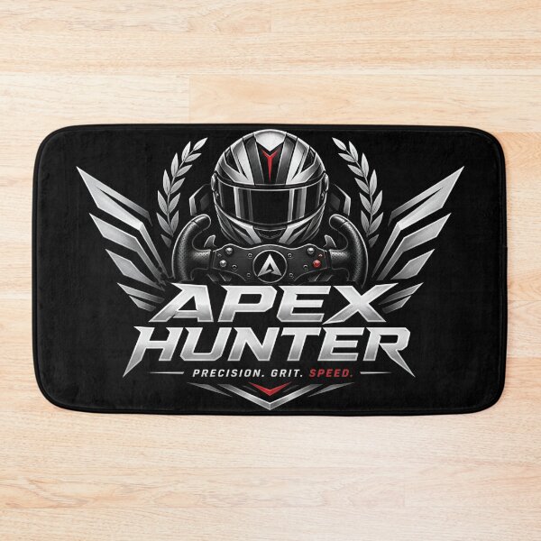 Item preview, Apex Hunter Precision Grit Speed Sim Racing Helmet designed and sold by Fenay Designs.