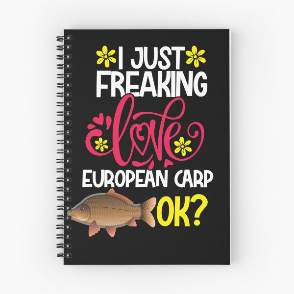 Item preview, I Just Freaking Love european carp Ok designed and sold by CosmoKitsch.
