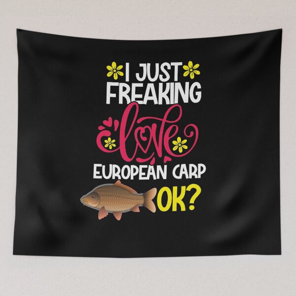 Item preview, I Just Freaking Love european carp Ok designed and sold by CosmoKitsch.