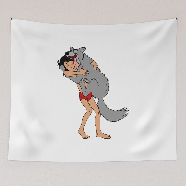 Item preview, Mowgli & Akela designed and sold by KOTB10.