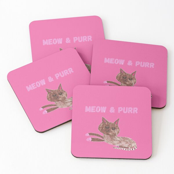Item preview, Cute Sleeping Cat Meow and Purr Kids Art designed and sold by nimbfeja.