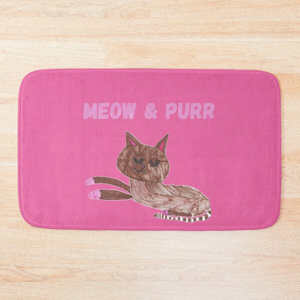 Item preview, Cute Sleeping Cat Meow and Purr Kids Art designed and sold by nimbfeja.