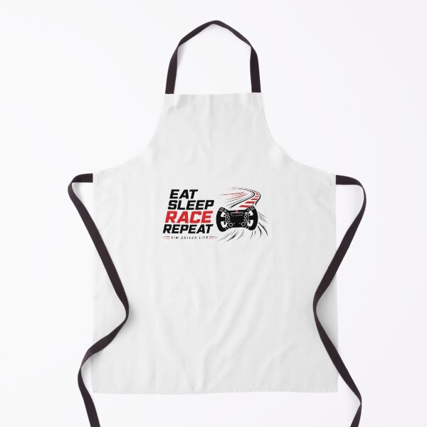 Item preview, Eat Sleep Race Repeat Sim Driver Life designed and sold by Fenay Designs.