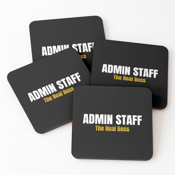 Item preview, Admin Staff The Real Boss | Funny Office Gift | Admin Appreciation Gift designed and sold by TheOmniaMarket.
