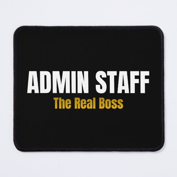 Item preview, Admin Staff The Real Boss | Funny Office Gift | Admin Appreciation Gift designed and sold by TheOmniaMarket.
