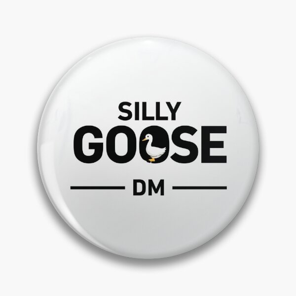 Item preview, Silly Goose Hidden Detail Minimalist Typography T-Shirt Design designed and sold by DmaarGroup.