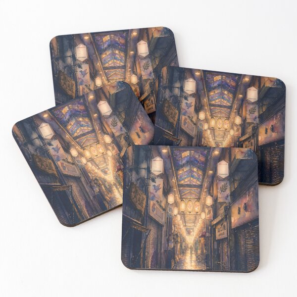 Item preview, Lantern Alley at Dusk — After the Rain Series designed and sold by Hikari Scenery.