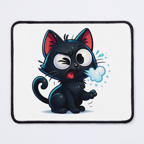 Item preview, Sneezing Cat Puff | Cute Kawaii Kitty Sneeze | Adorable Whisker Twitch Cat  designed and sold by PrintCreations9.