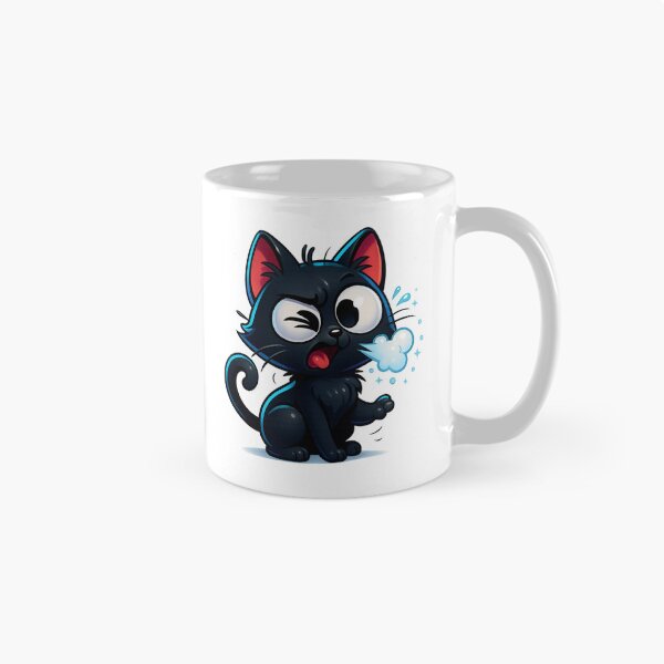 Item preview, Sneezing Cat Puff | Cute Kawaii Kitty Sneeze | Adorable Whisker Twitch Cat  designed and sold by PrintCreations9.