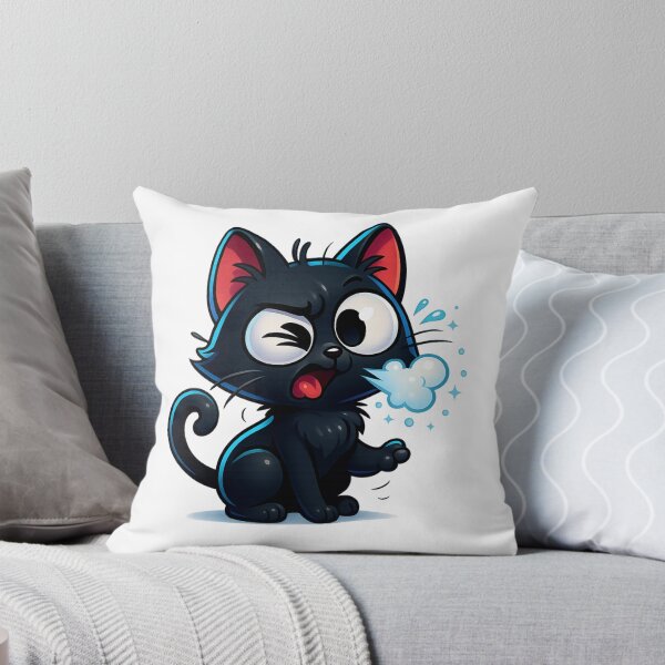 Item preview, Sneezing Cat Puff | Cute Kawaii Kitty Sneeze | Adorable Whisker Twitch Cat  designed and sold by PrintCreations9.