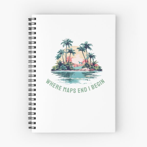 Item preview, Where maps end I begin designed and sold by darshants.