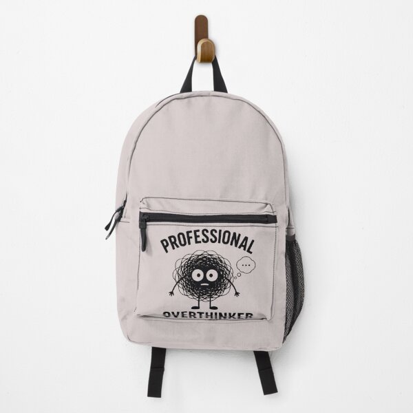 Item preview, Funny Professional Overthinker Scribble Character designed and sold by RizziesDesign.