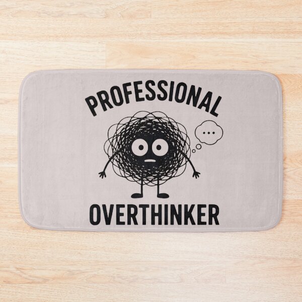 Item preview, Funny Professional Overthinker Scribble Character designed and sold by RizziesDesign.