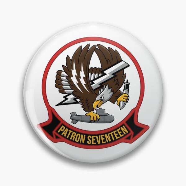Item preview, VP-17 White Lightnings: PATRON SEVENTEEN U.S. Navy Maritime Patrol Squadron Insignia designed and sold by CharlieDesings.