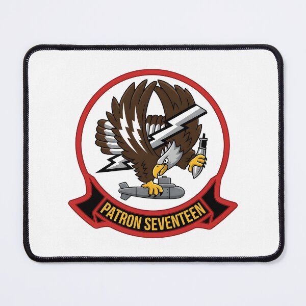 Item preview, VP-17 White Lightnings: PATRON SEVENTEEN U.S. Navy Maritime Patrol Squadron Insignia designed and sold by CharlieDesings.