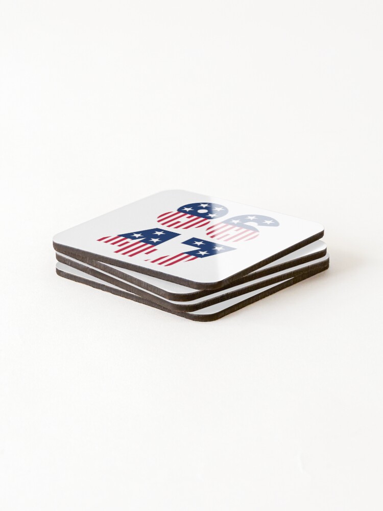 Thumbnail 4 of 5, Coasters (Set of 4), Number Code 8647 Subtle designed and sold by WorldEngine.