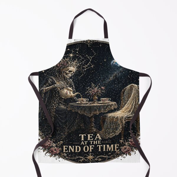 Item preview, Skeleton Tea End Of Time Art designed and sold by InkNovaLab.