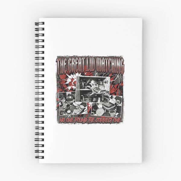 Item preview, The Great Lid Matching - Funny Heavy Metal Kitchen Struggle Graphic designed and sold by Peter Veselinović.