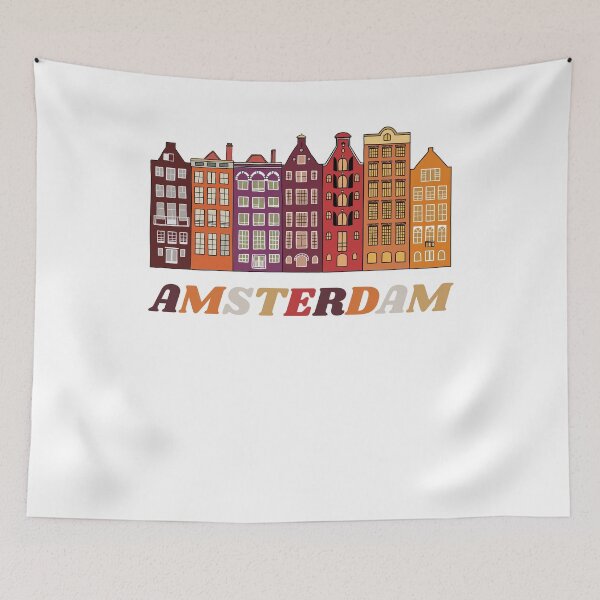 Item preview, I love Amsterdam - T-shirt for travelers designed and sold by TobiasLogic.