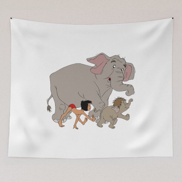 Item preview, Mowgli & Hathi designed and sold by KOTB10.