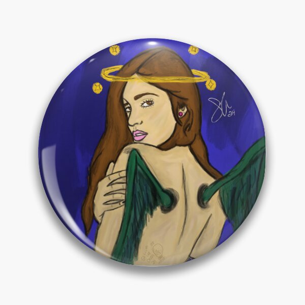 Item preview, The Angel in Blue designed and sold by Serrenathedead-.