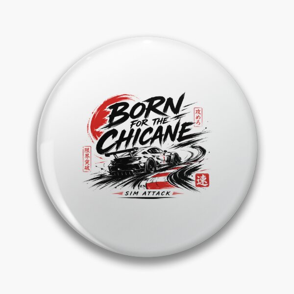 Item preview, Born For The Chicane Sim Attack JDM Graphic designed and sold by Fenay Designs.