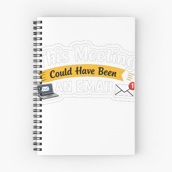 Item preview, Funny Office Meme Sticker – This Meeting Could Have Been an Email – Work Humor Laptop Sticker designed and sold by StickoStore.