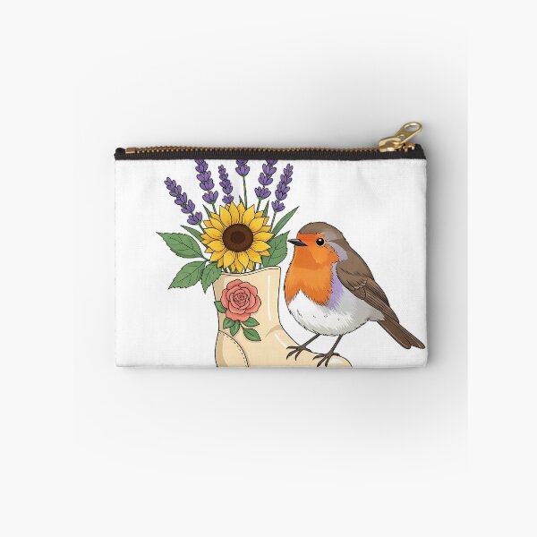 Item preview, Lavender Sprigs Robin Rose Garden Boot Gift designed and sold by pumsquare.