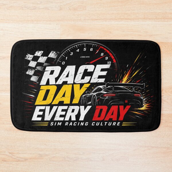 Item preview, Race Day Every Day Sim Racing Culture designed and sold by Fenay Designs.