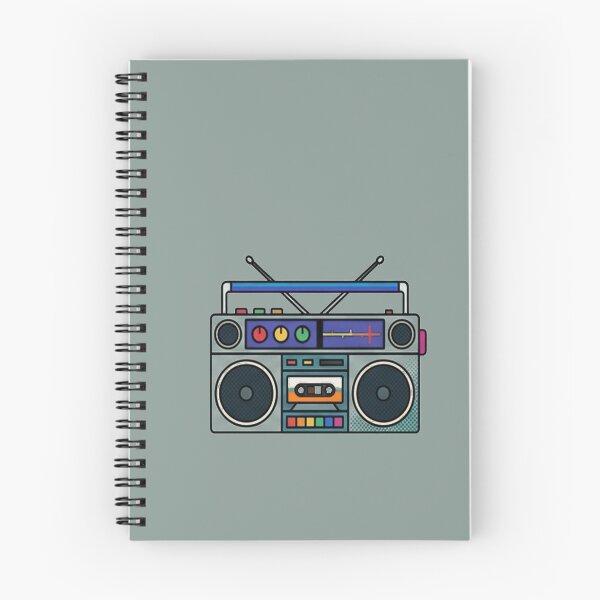 Item preview, equipo de música retro tipo boombox designed and sold by Mudikeys.