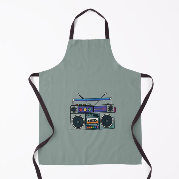 Item preview, retro boombox stereo designed and sold by Mudikeys.