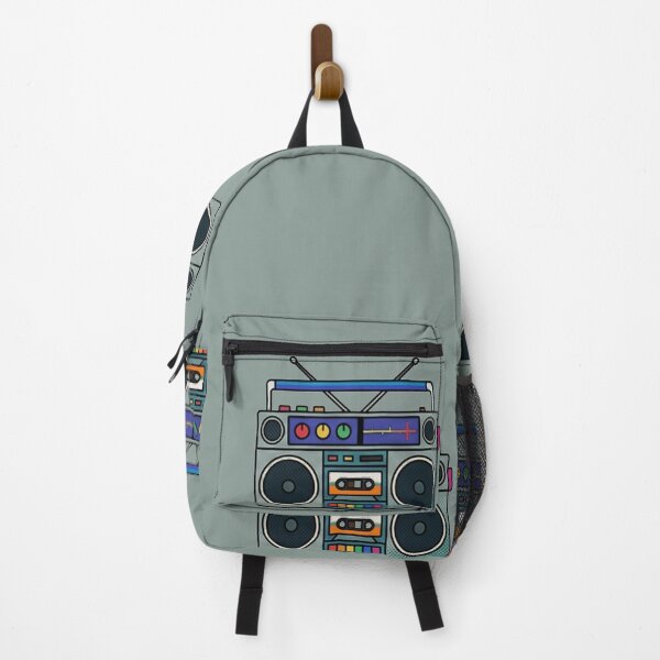 Item preview, retro boombox stereo designed and sold by Mudikeys.