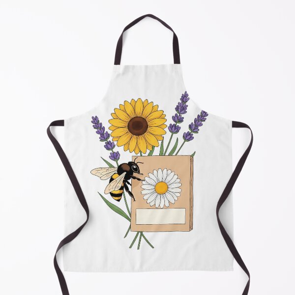 Item preview, Lavender Sprigs Bee Daisy Seed Packet Gift designed and sold by pumsquare.